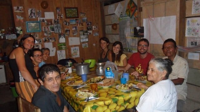Grandi mangiate in casa de Las Palomas!