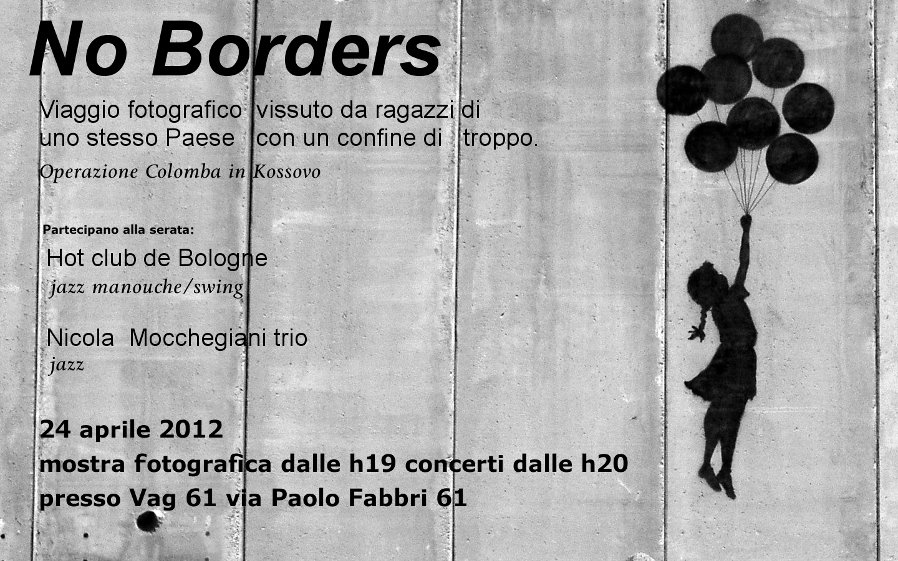 24.04.2012 Mostra No Borders al Vag di Bologna