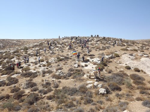 Second Peace March in South Hebron hills