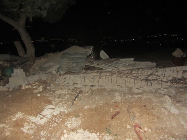 Houses demolished in Khallet Forem (pictures BY B'Tselem)