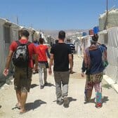 giro nella valle della beqqa per diffondere proposta pace