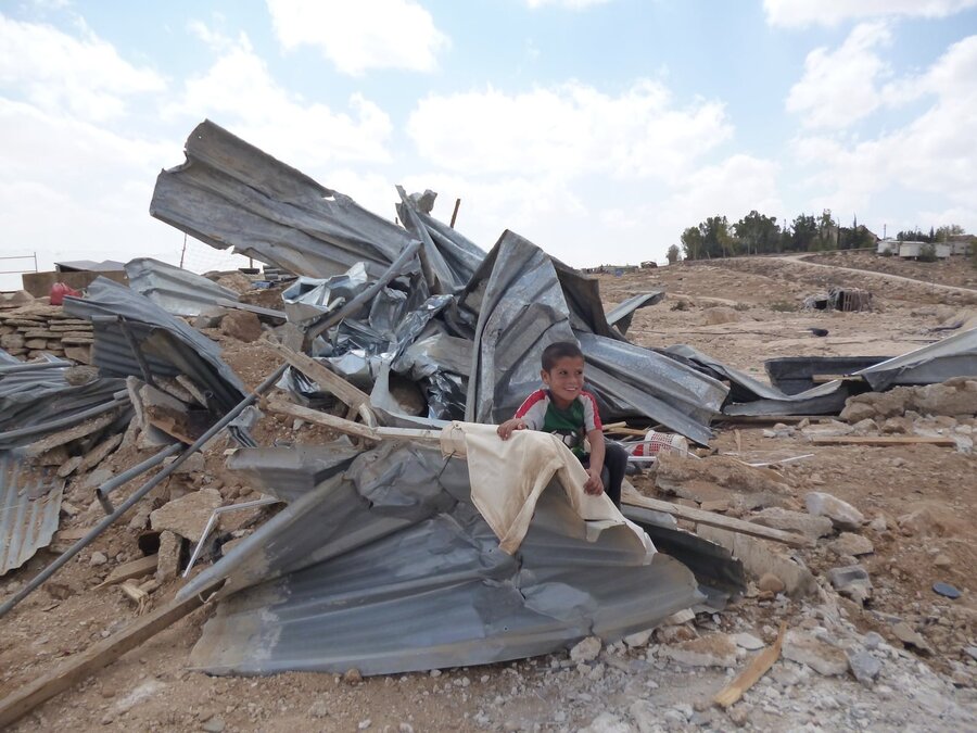 2011-09-08 Demolitions in Umm al Kheer by IDF